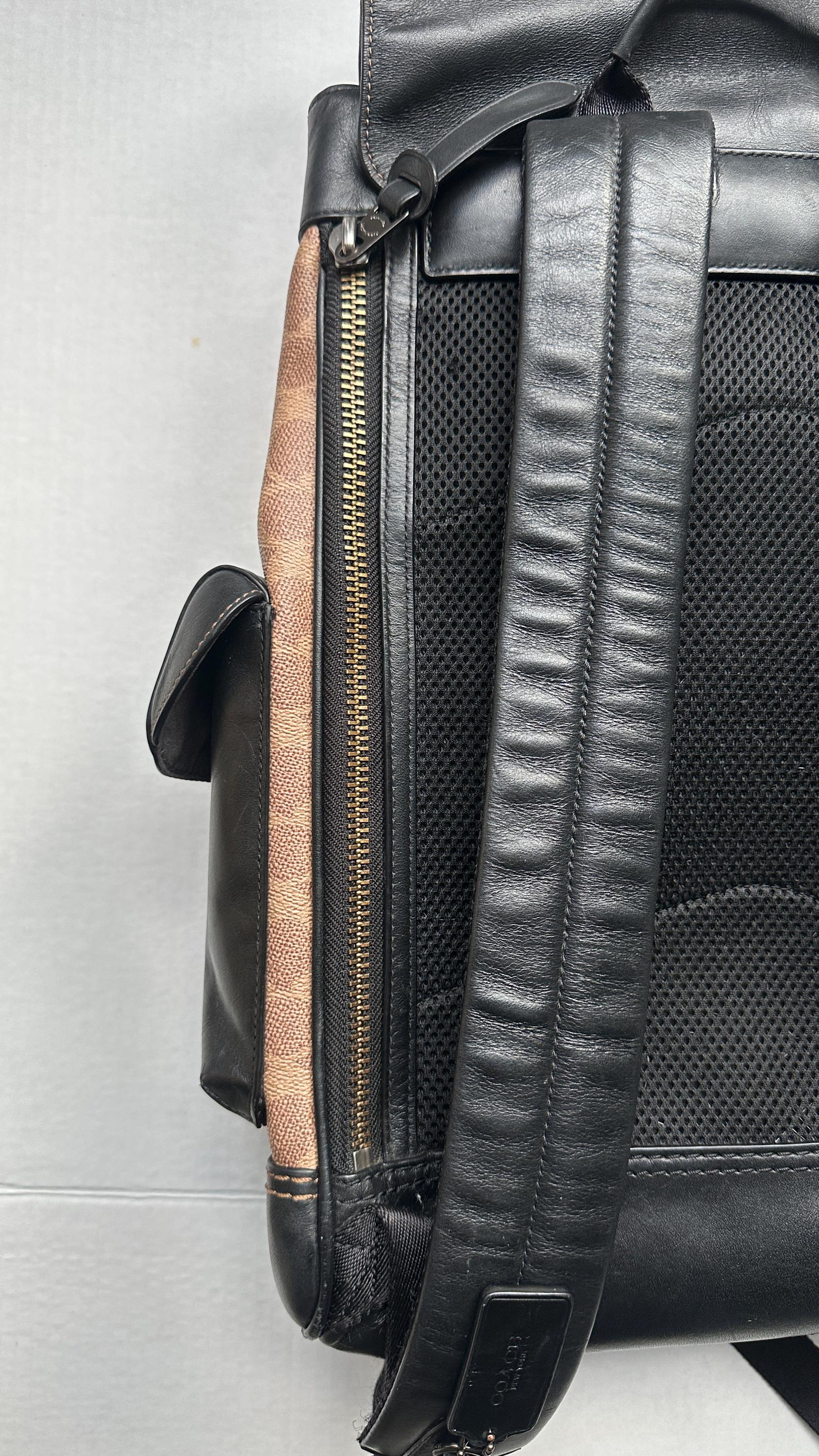 COACH Rivington Backpack in Signature Canvas - Etsy
