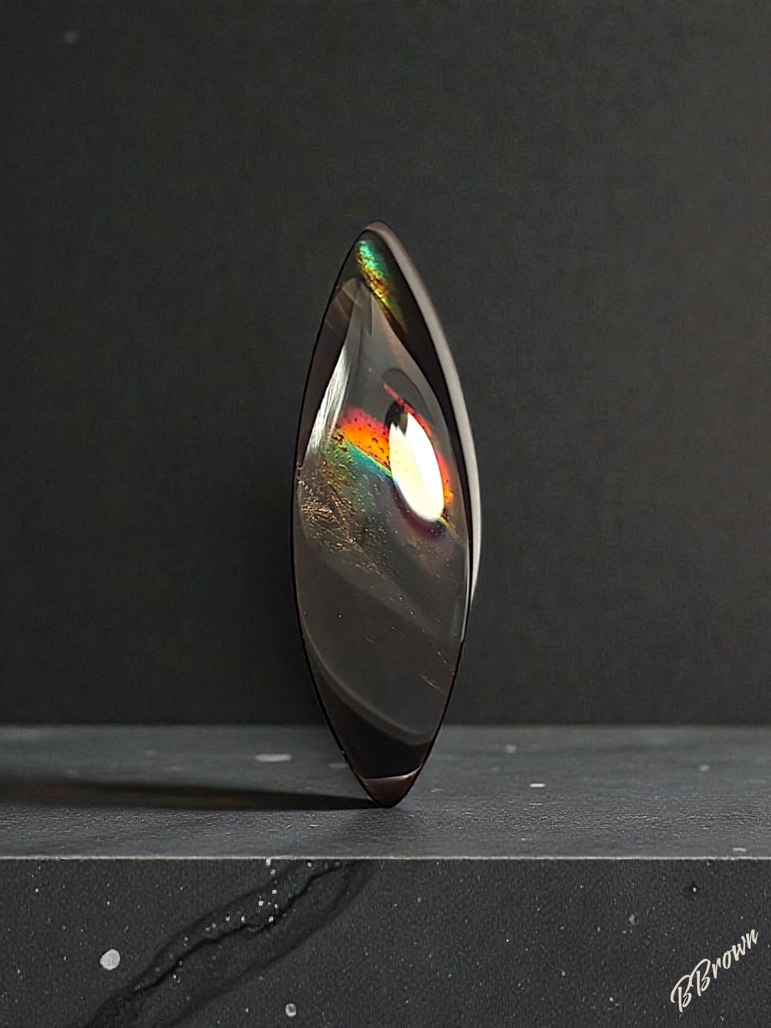 Fire Obsidian! 101.85ct - Etsy
