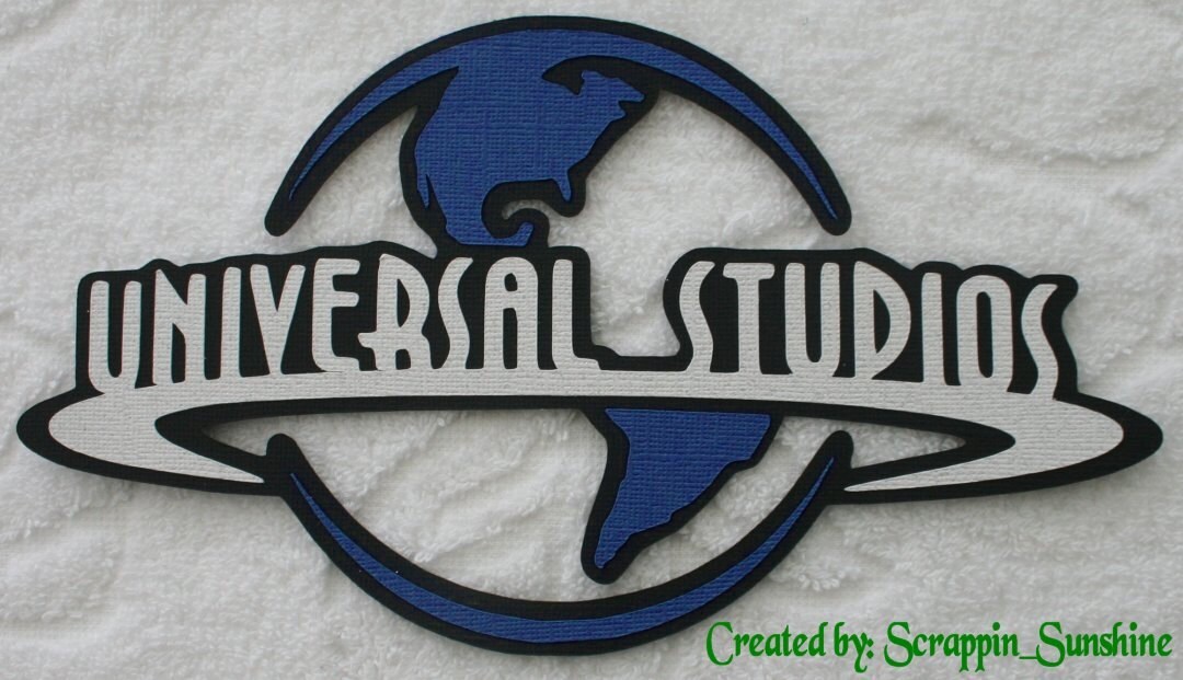 UNIVERSAL STUDIOS Die Cut Title Your Choice of Color for Etsy