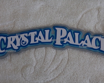 Crystal Palace Disney Dining Die Cut Title - Scrapbook Page Paper Piece Piecing - SSFF