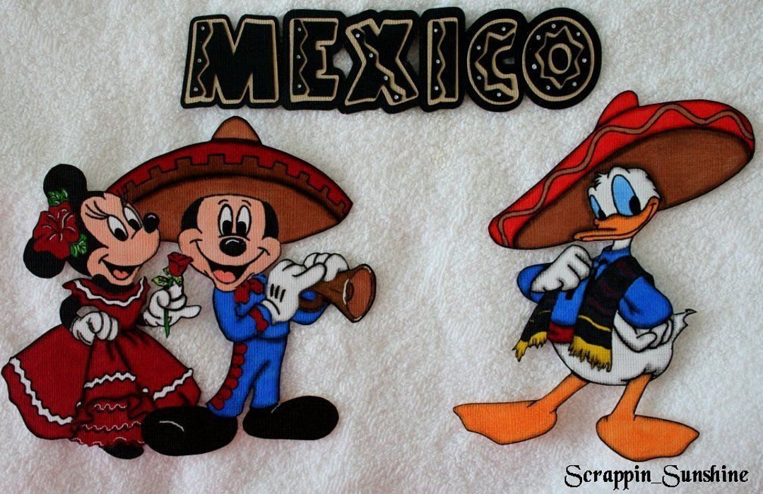 DISNEY EPCOT World Showcase Mexico - You Choose - Printed Scrapbook ...