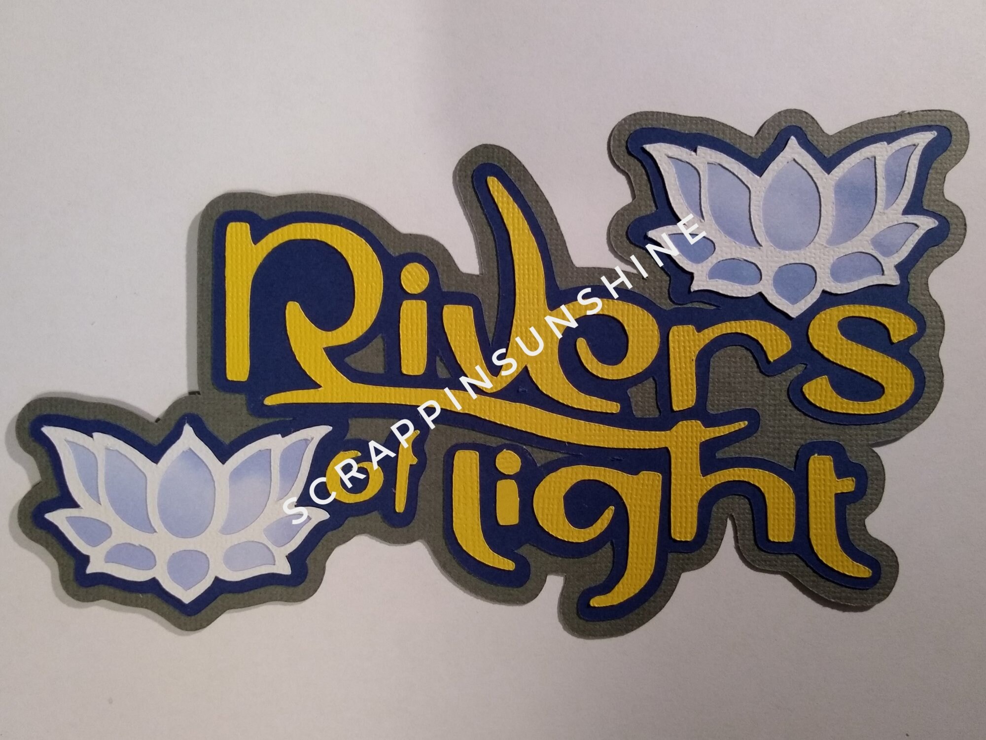 Disney Rivers Of Light Die Cut Title Scrapbook Page Paper Etsy Disney Rivers Of Light Die Cut Title Scrapbook Page Paper Etsy