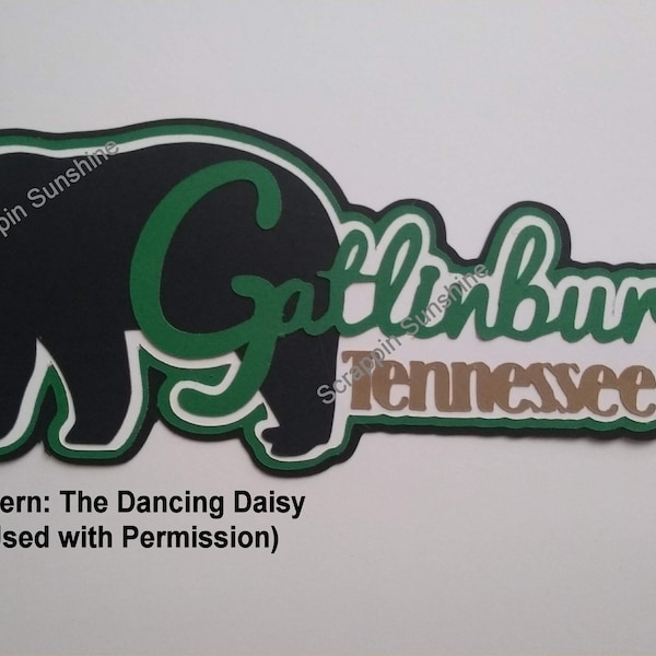 Gatlinburg Scrapbook Etsy