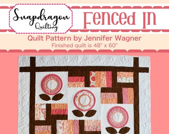 Quilt Pattern PDF Download - Fenced In