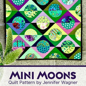 Mini Moons Quilt Pattern, 2nd Edition (PDF Digital Download)