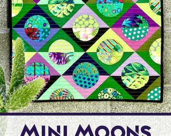 Mini Moons Quilt Pattern, 2nd Edition (PDF Digital Download)