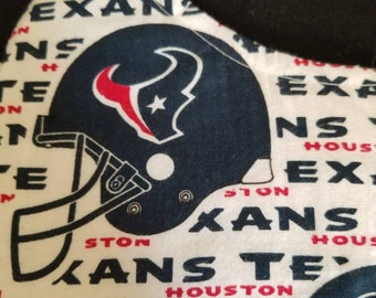 Houston Texans Football Team Filtered Face Mask Waterproof Pandemic Protection Polypropylene 3rd Layer Contoured Design Breathable Washable