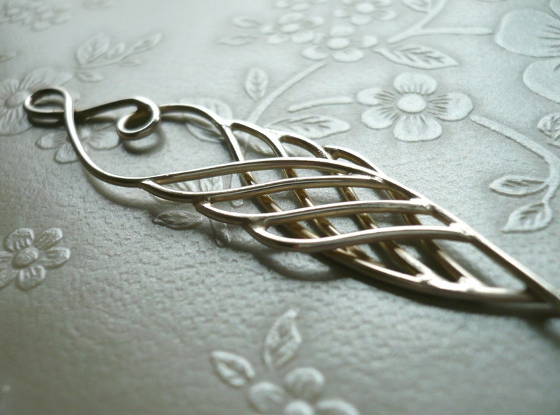 Twist Hairpin. Sterling Silver Hair Accessory by Kirsty O'Donnell image 2