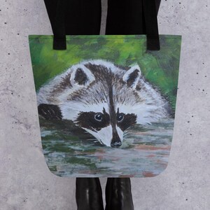 Raccoon Tote bag