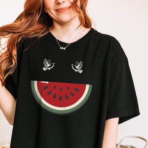 Watermelon Sweatshirt, Subtle Support Palestine, Peace Gaza, Human Rights Hoodie, Activist Shirt, Resistance T-Shirt, Make Love Not War Tee