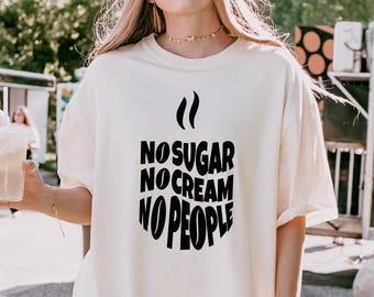 Funny Introvert Coffee Shirt, Comfort Colors Tee