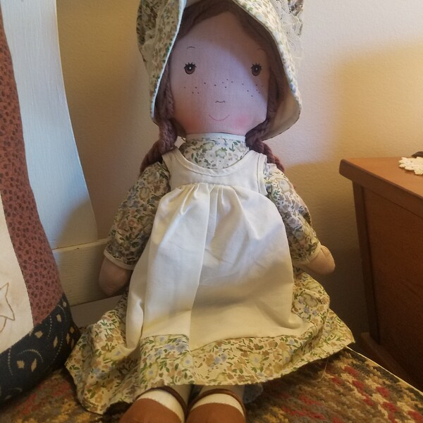 Large Vintage Cloth Holly Hobbie Doll HEATHER