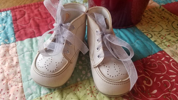 Another Pair of Sweet Little Baby Shoes with New … - image 1