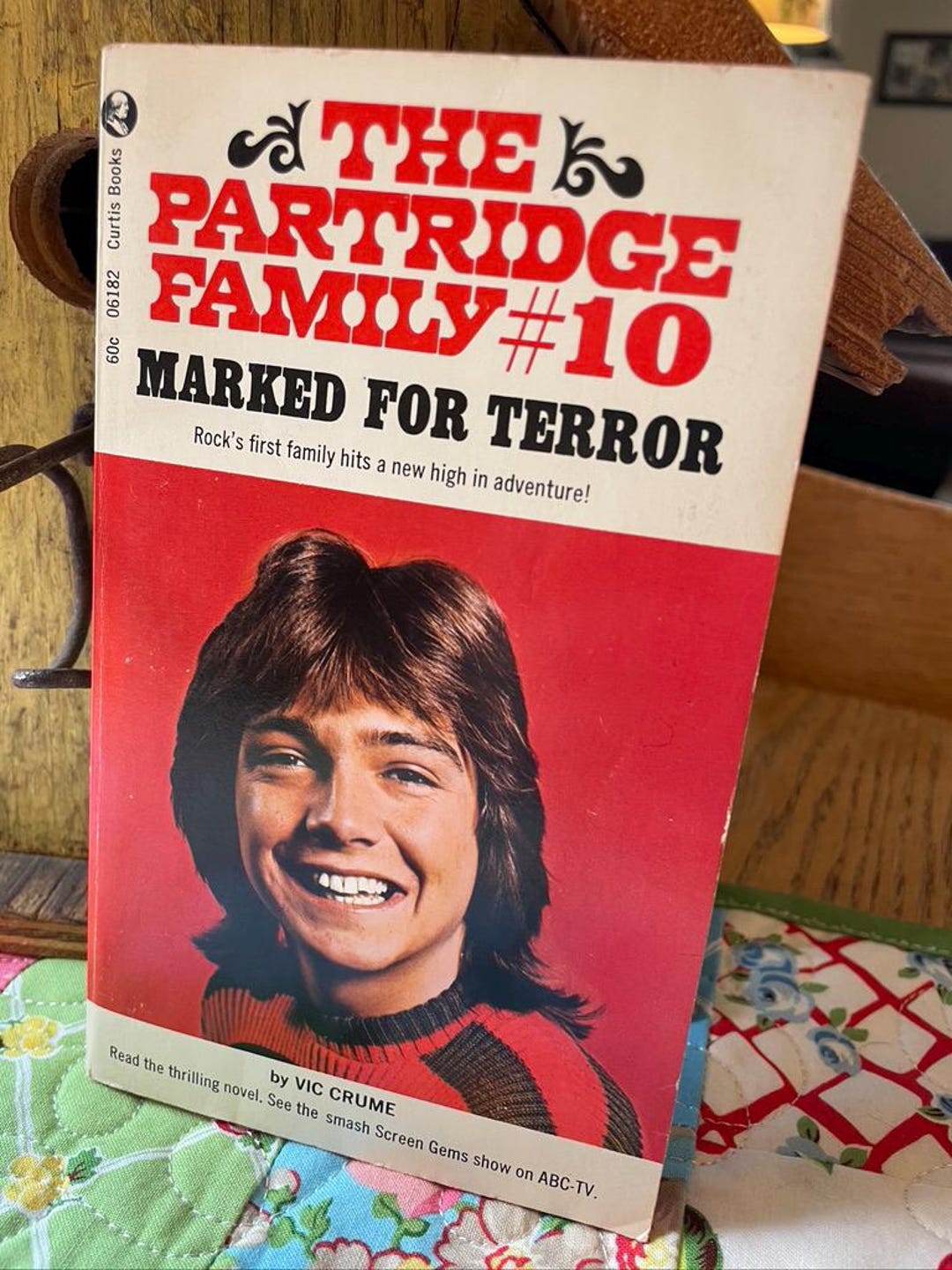 Partridge Cookbook Vintage 1972 Paperback Partridge Family Mystery Book Number 10 Marked ...