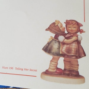 Set of Vintage 1992 Hummel Stationery with Envelopes