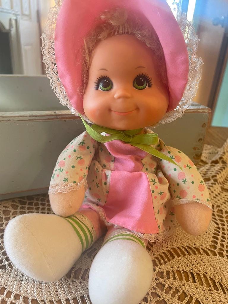 ビンテージ 1973年 Itsy Bitsy Beans 赤ちゃん ソフビ 人形