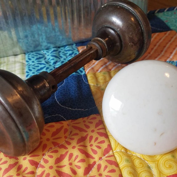 Three Vintage Doorknobs