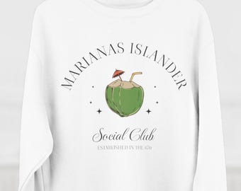 Marianas Islander Social *Coconut* Club Sweatshirt