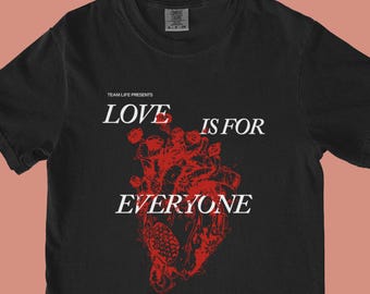 Team LIFE Liebe ist für Jeder LGBT Dezente Diskrete Unisex Shirt