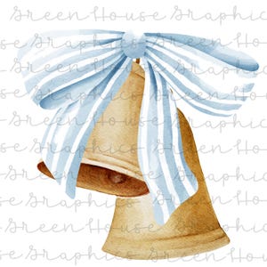 Fita de sinos de Natal PNG Download instantâneo para projetos de cartões de Natal DIY Design de impressão de alta qualidade Decorações de Natal ou POD