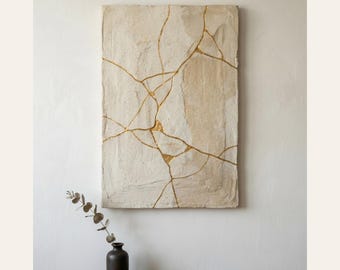 Zen Minimal Abstract Wall Art | Japandi Calm Decor | Neutral Printable Art | Digital Download | 4:5 Ratio Printable