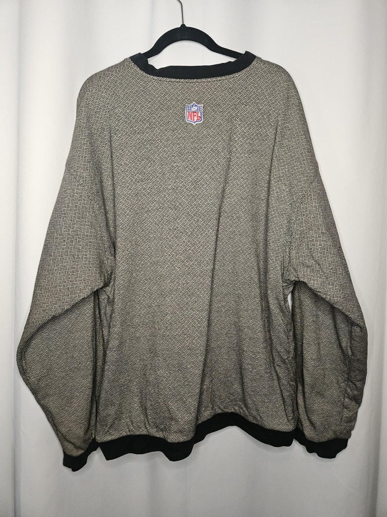 Chaqueta reversible bordada vintage Reebok Pro-Line Kansas City CHIEFS, talla 2XL XXL imagen 5