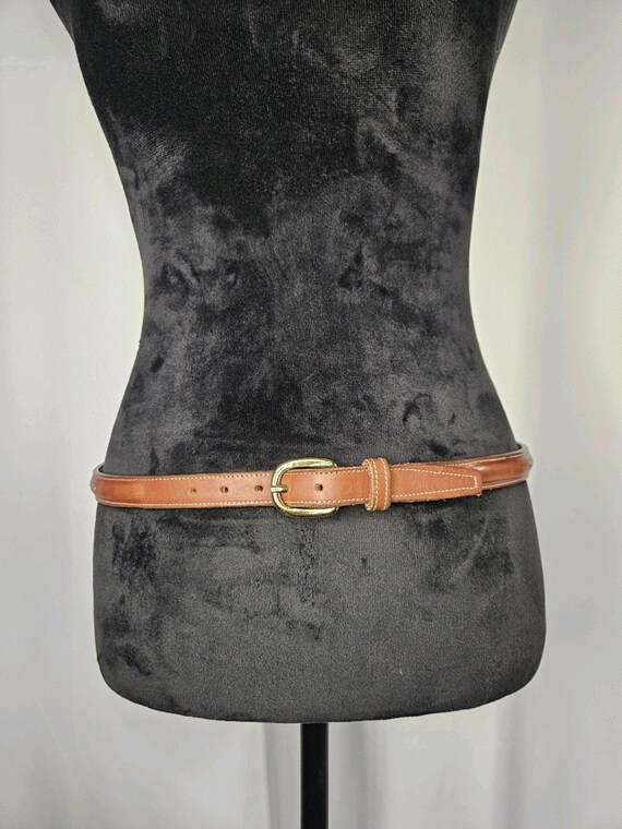 新品 サイズ32 TORY LEATHER BRIDLE LEATHER BELT BLACK 2193 トリー