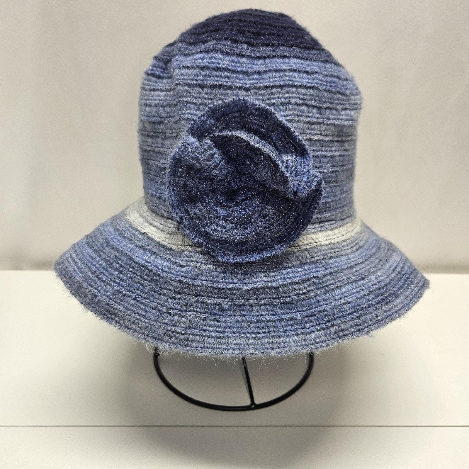 DEADSTOCK Vintage 90s Liz Claiborne Floral Straw Daisy Hat  display picture 3