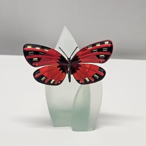 Vintage Swarovski Crystal Butterfly Adena #622737 Light Siam 9601 NR 012 501