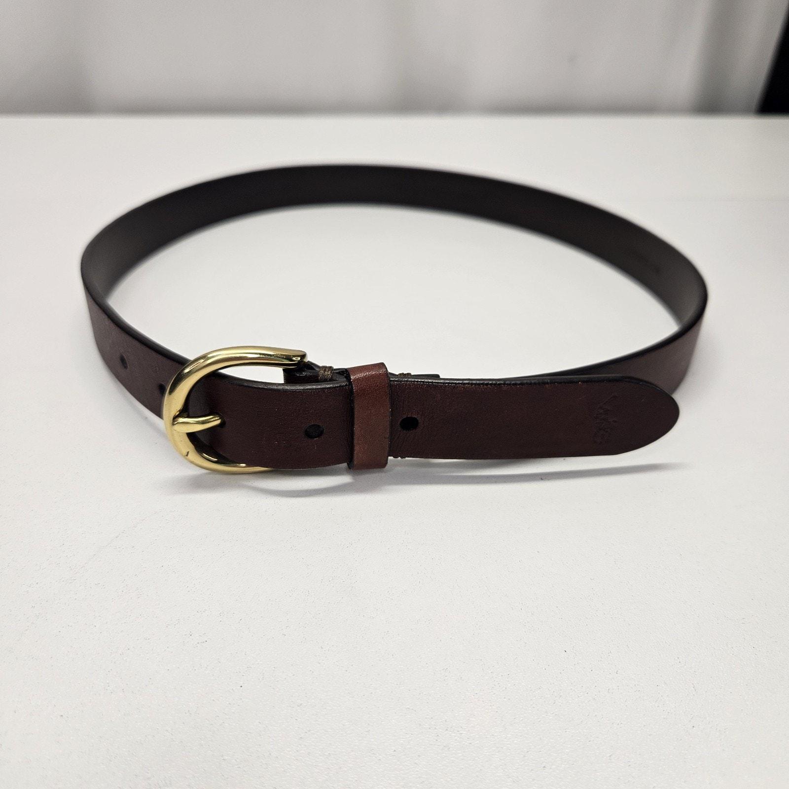Polo by Ralph Lauren Black Braided Belt with Gold Buckle
2.5inch wide 2 Tone Leather Belt - Etsy main image 4