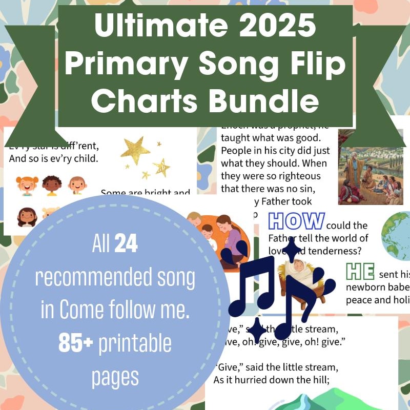 2025 Primary Music Flip Chart Etsy