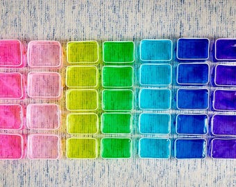 Estuche pequeño / Estuche pequeño con cremallera / Elige el color o set de 4 / Organizador y estuche de viaje
