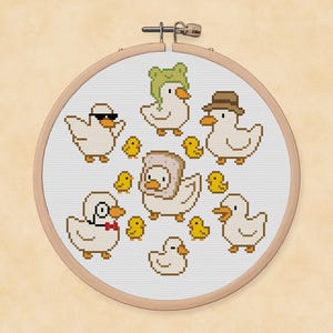 Ducks Cross Stitch Pattern