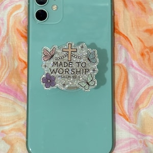 Christian phone grip/stand