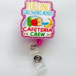 School cafeteria theme Badge Reel