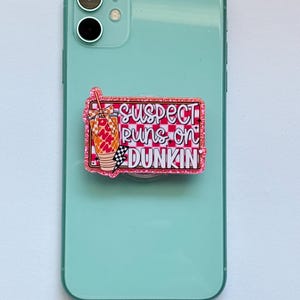 Cute quote phone grip/stand