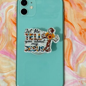 Christian phone grip/stand