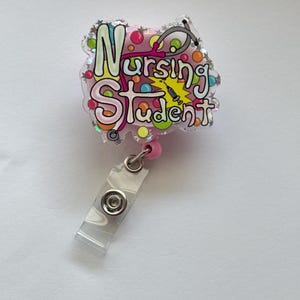 Nursing student Badge Reel