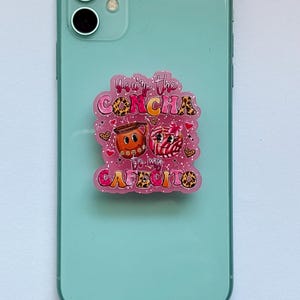 Cute quote phone grip/stand