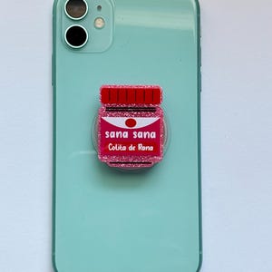 Cute quote phone grip/stand