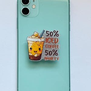 Cute quote phone grip/stand