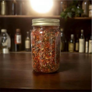 Ungüento de bruja verde y bálsamo de sebo / Bálsamo de boticario de hierbas del bosque / Ungüento botánico de plátano, pamplina y gordolobo / Cuidado de la piel artesanal con un toque mágico