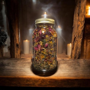 Bálsamo y sebo de raíz de rosa / Bálsamo botánico para la piel / Hidratante corporal con infusión de hierbas / Cuidado de la piel Rose Apothecary / 113 g