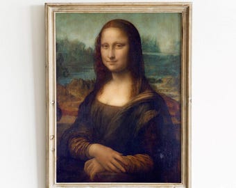 レオナルド・ダ・ヴィンチ - モナ・リザ・デル・ジョコンドの肖像