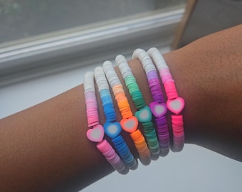 Ombre Heart Bracelet