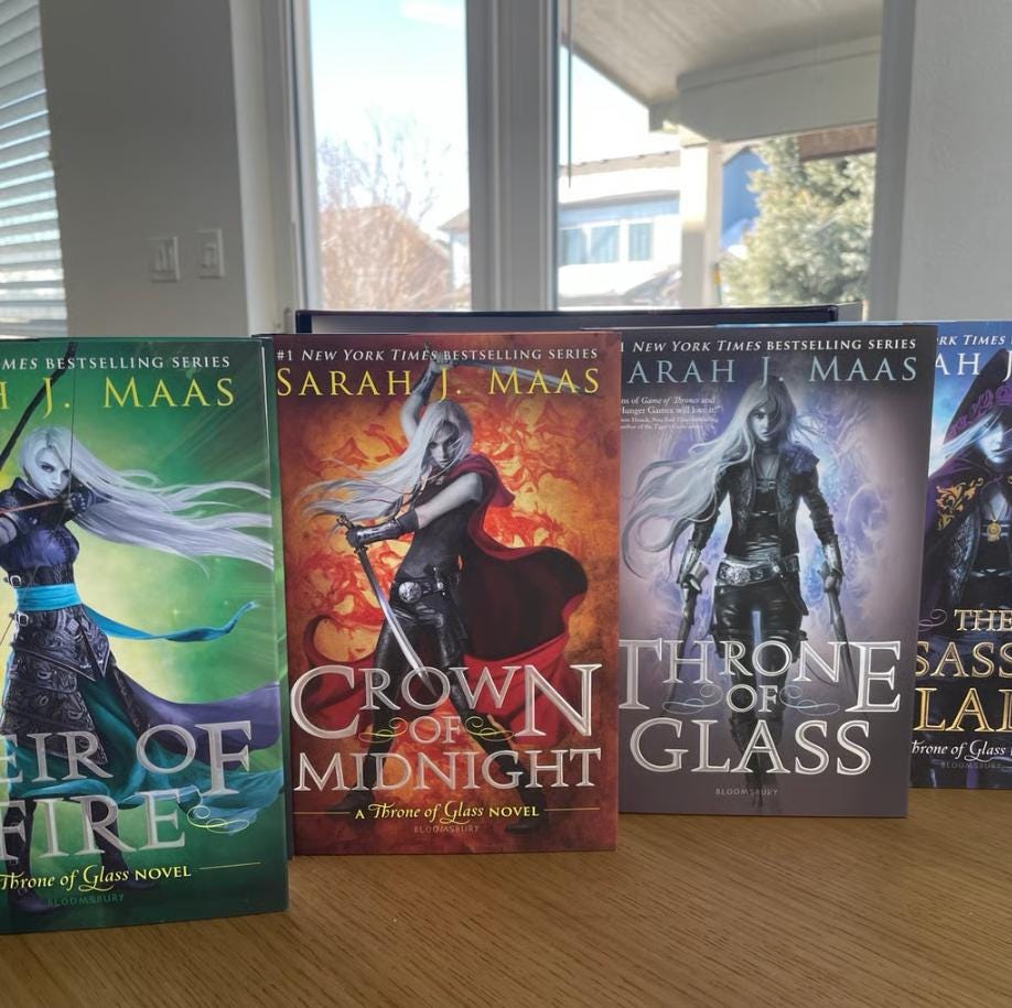 Throne of Glass Hardcover Box Set by Sarah J. Maas