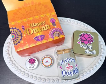 Happy Diwali Gift Boxes Festival Of Lights Favor Box Diwali