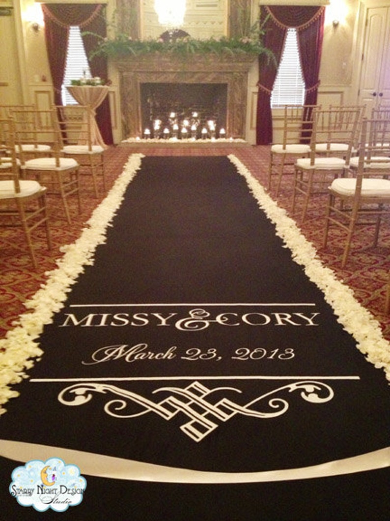 Aisle Runners Wedding Aisle Runner Custom Aisle Runner Etsy