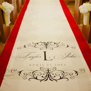 Non Slip Aisle Runner not SHEER paper or CHEAP vinyl, Exclusive Safety Grip Runner backed with foam is SAFE to walk on and easy to install image 7