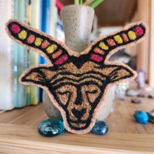 Billy goat patch - orange - Billy Strings